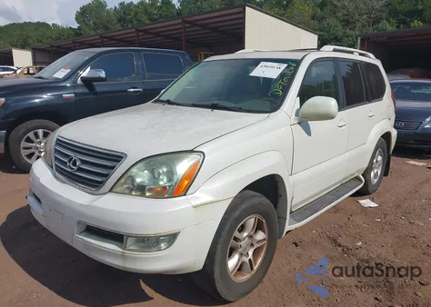 2007 Lexus Gx 470 z USA, uszkodzony, nr VIN JTJBT20X370143296